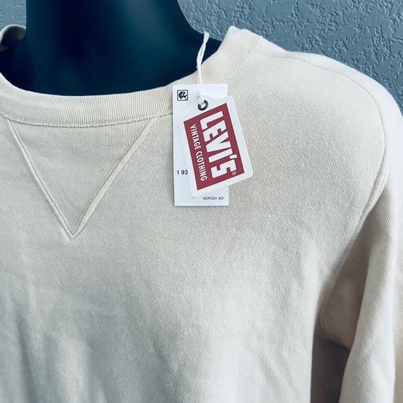 Bay Meadows Sweatshirt - Levi’s Vintage - NEW with Tags - L - Picture 2 of 6